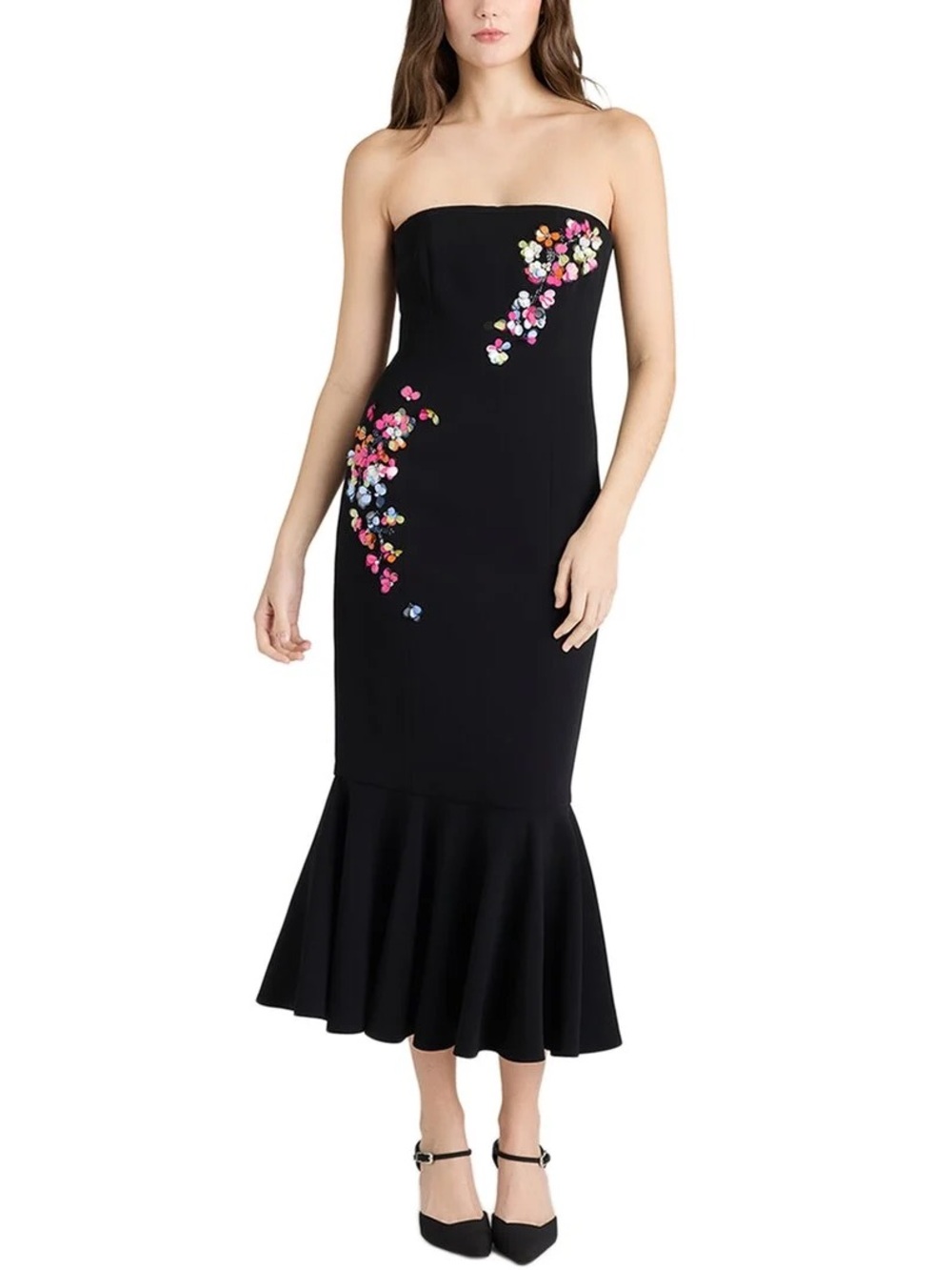 Cinq à Sept Juniper Dress in Black/Multi